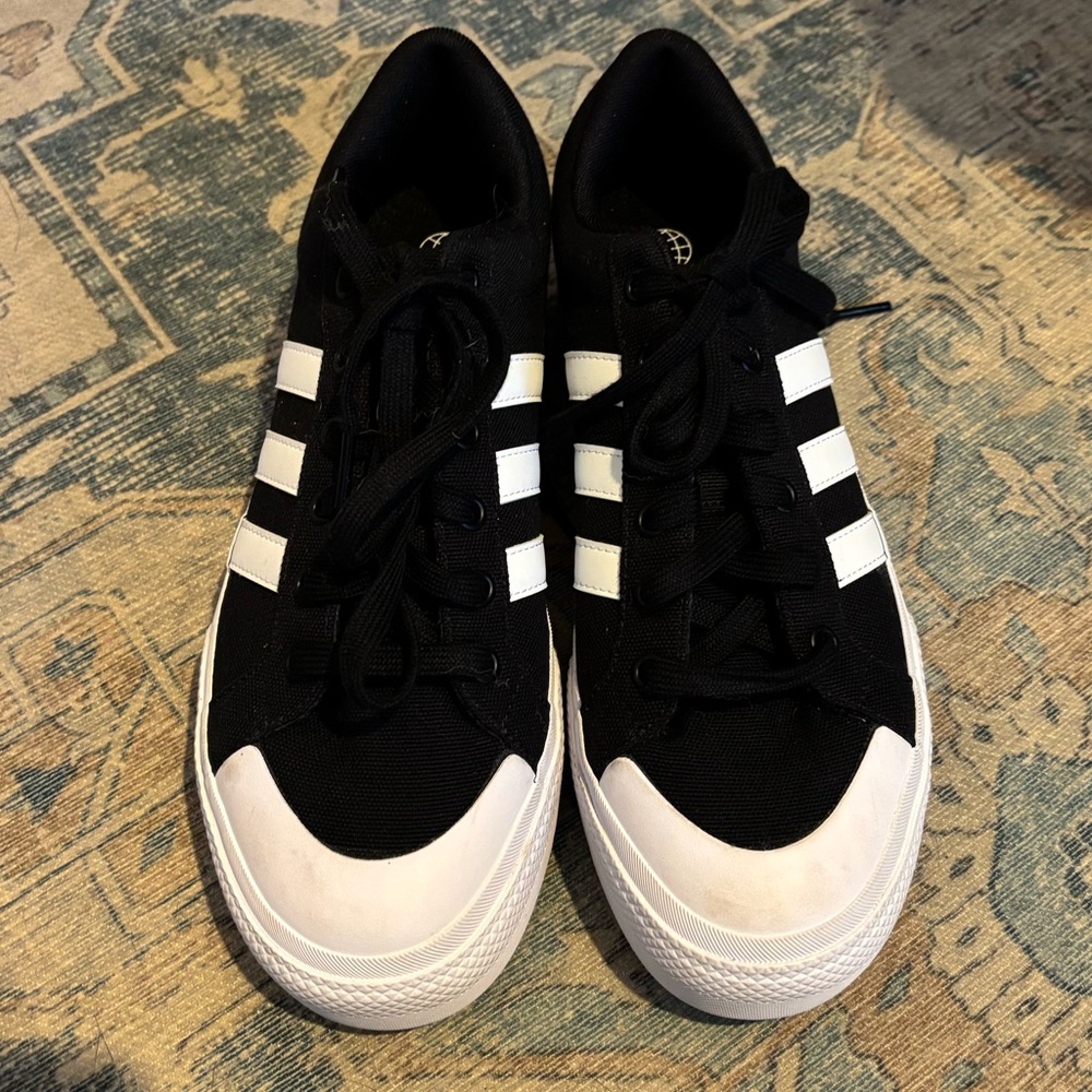 adidas Black and White Women's Sneakers